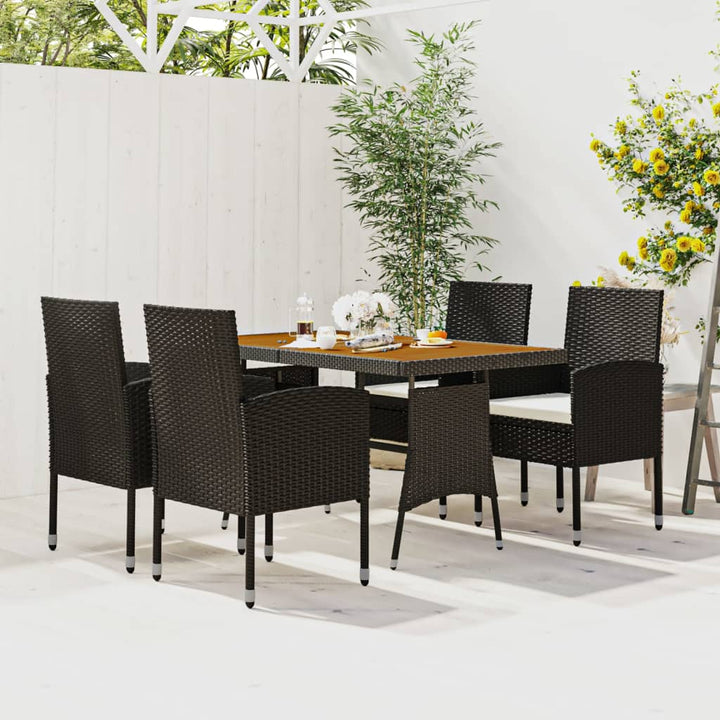 Matgrupp För Trädgården 7 Delar Konstrotting
