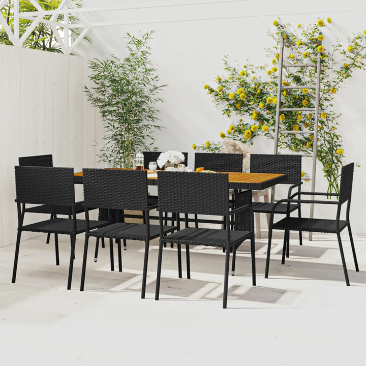Matgrupp För Trädgården 9 Delar Konstrotting