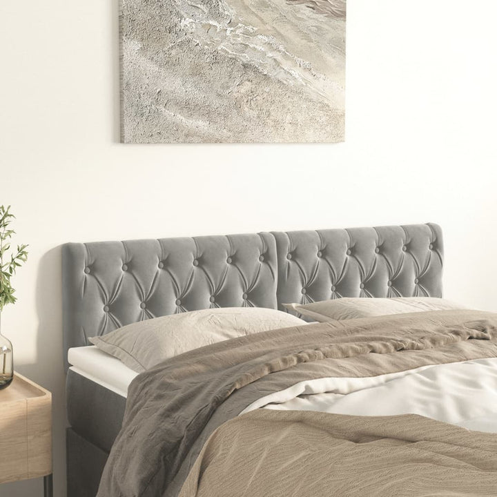 Sänggavlar 180X7X78/88 Cm Sammet 1