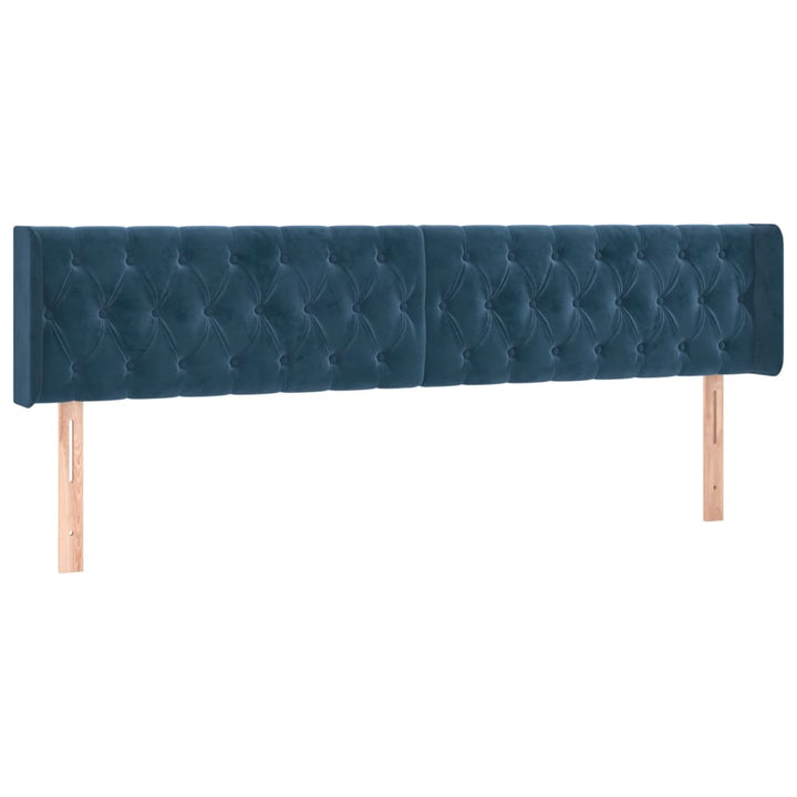 Sänggavlar 180X7X78/88 Cm Sammet 1