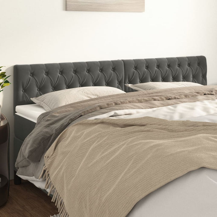 Sänggavlar 180X7X78/88 Cm Sammet 1