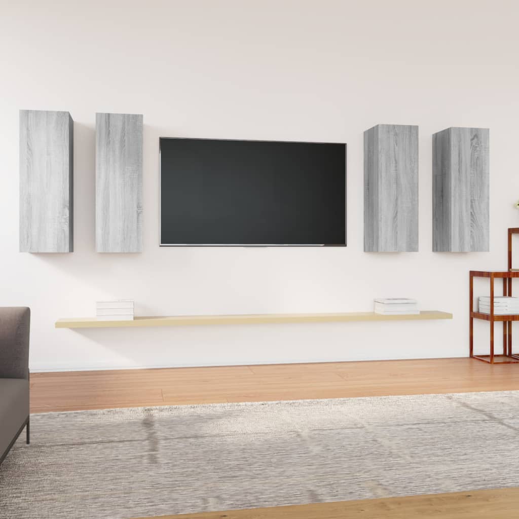 Tv-Bänk 4 St 30,5X30X Konstruerat Trä