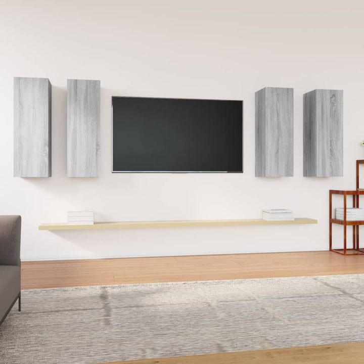 Tv-Bänk 4 St 30,5X30X Konstruerat Trä