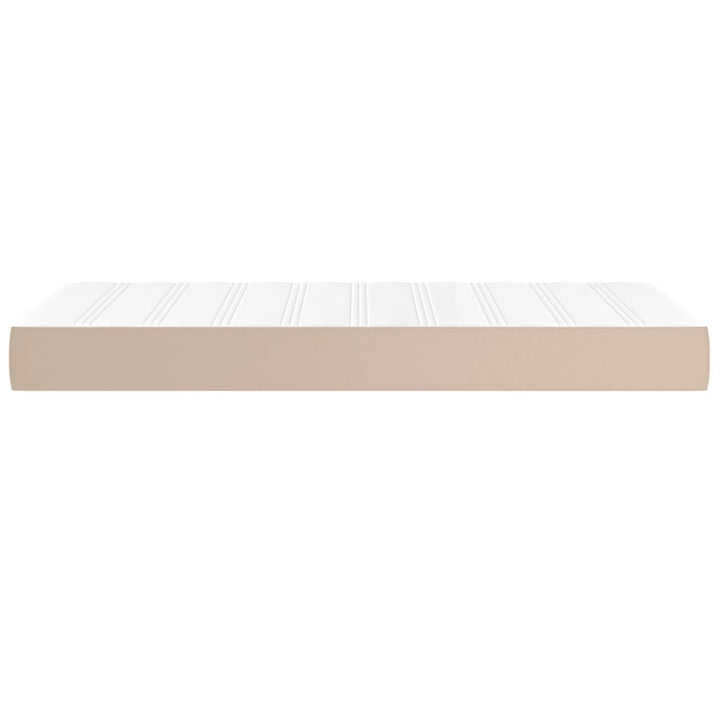 Pocketresårmadrass Medium Cappucino 80X200X20 Cm Konstläder