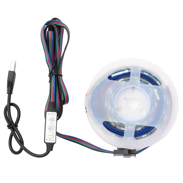 Led Band Med Led-Ljusslingor Svart 180 Cm Smd5050