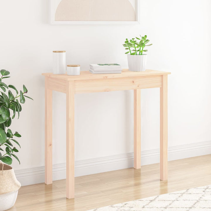 Konsolbord 110X40X75 Cm Massiv Furu