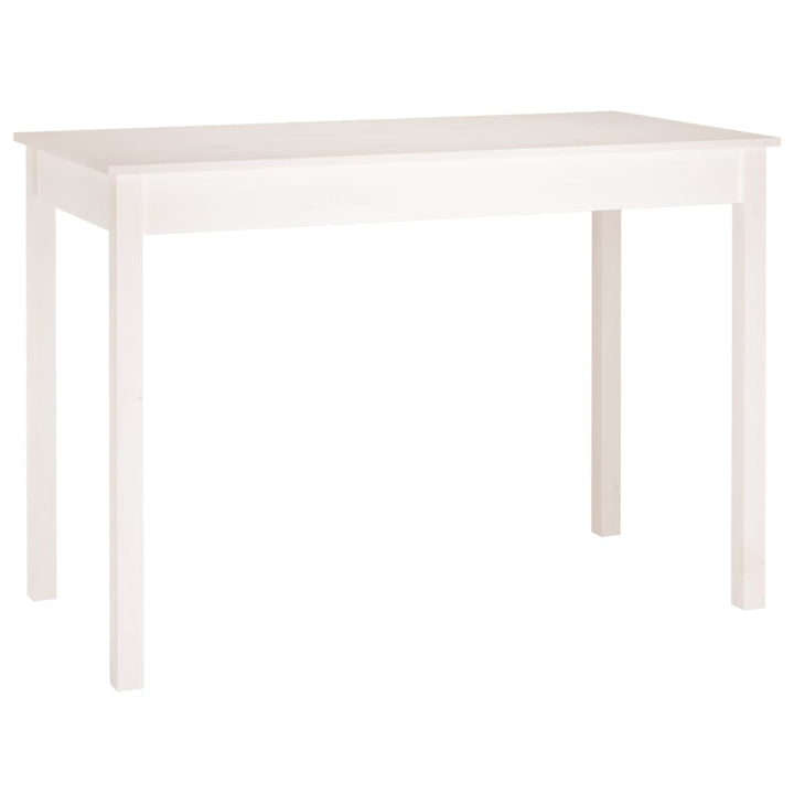 Matbord 110X55X75 Cm Massivt Furuträ