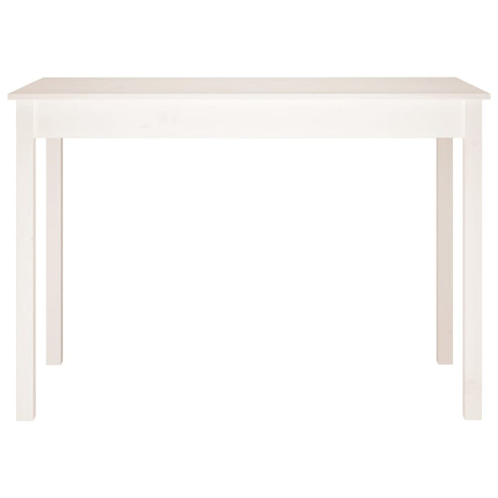 Matbord 110X55X75 Cm Massivt Furuträ
