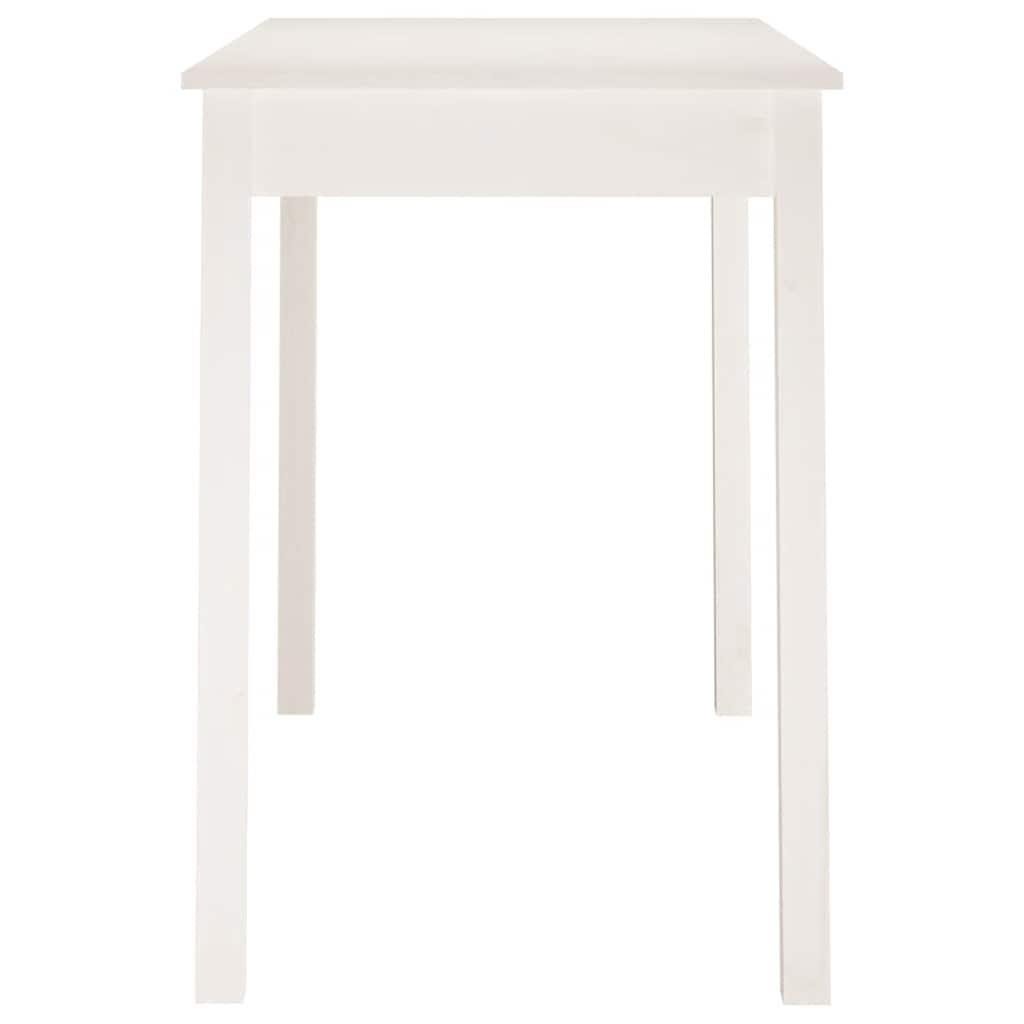 Matbord 110X55X75 Cm Massivt Furuträ