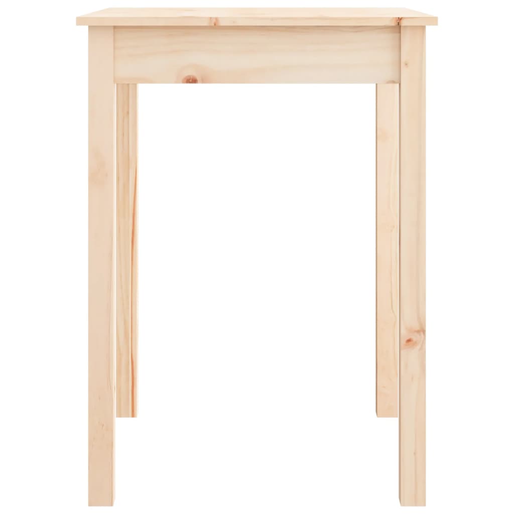 Matbord 55X55X75 Cm Massivt Furuträ