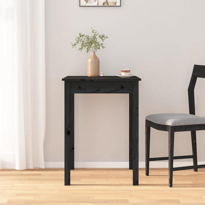 Matbord 55X55X75 Cm Massivt Furuträ