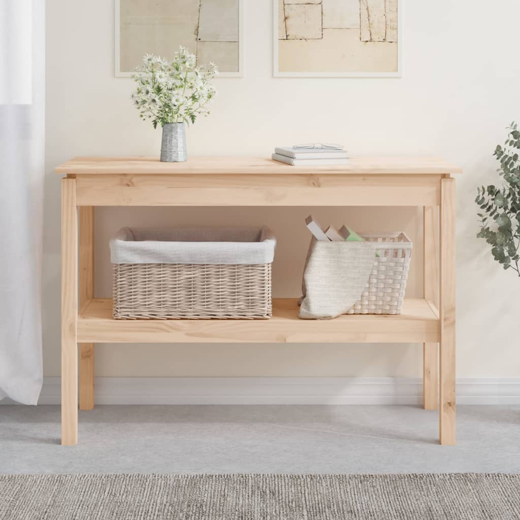Konsolbord 80X40X75 Cm Massiv Furu