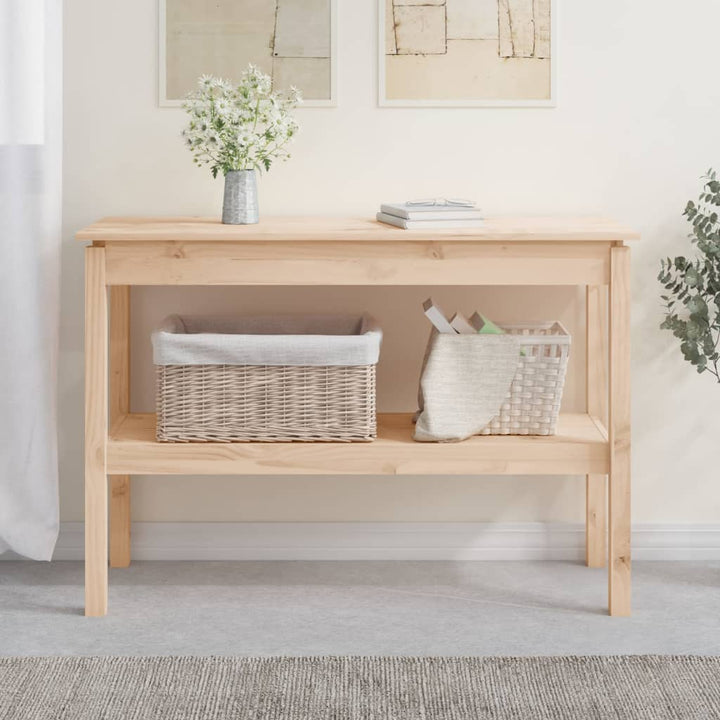 Konsolbord 80X40X75 Cm Massiv Furu