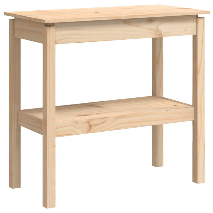 Konsolbord 80X40X75 Cm Massiv Furu