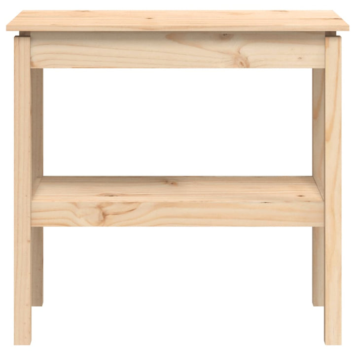 Konsolbord 80X40X75 Cm Massiv Furu