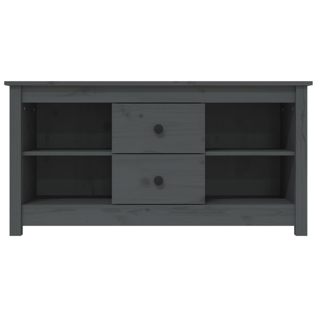 Tv-Bänk 103X36,5X52 Cm Massiv Furu