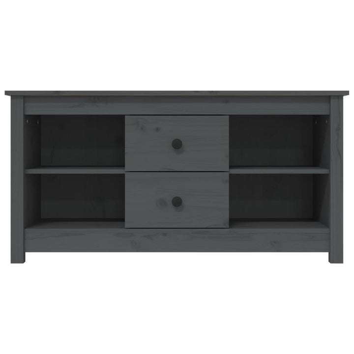 Tv-Bänk 103X36,5X52 Cm Massiv Furu