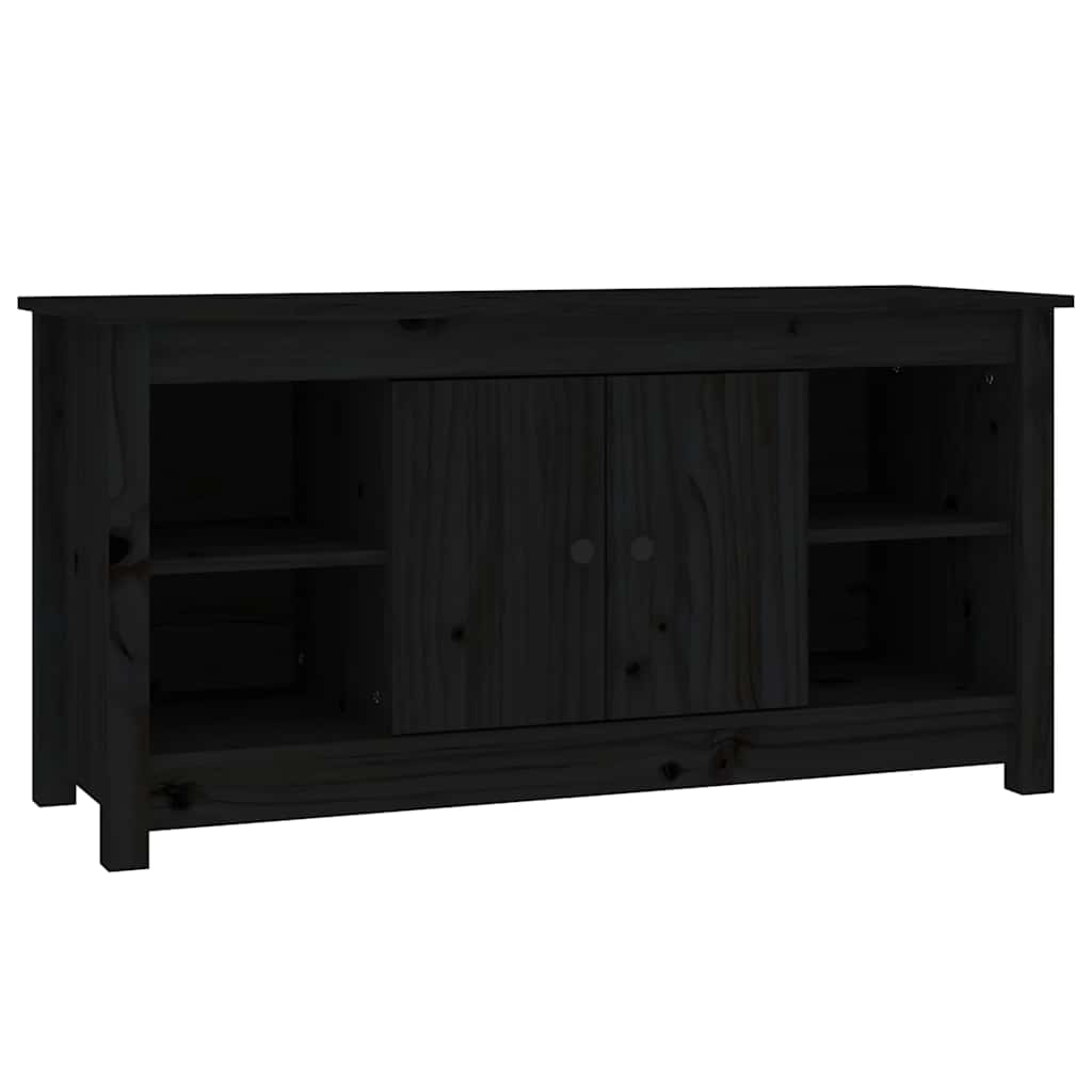 Tv-Bänk 103X36,5X52 Cm Massiv Furu