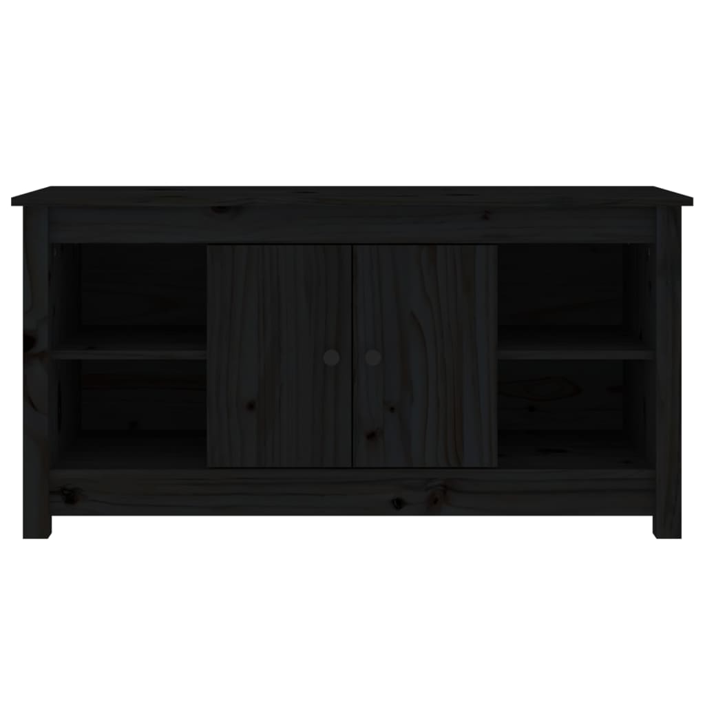 Tv-Bänk 103X36,5X52 Cm Massiv Furu