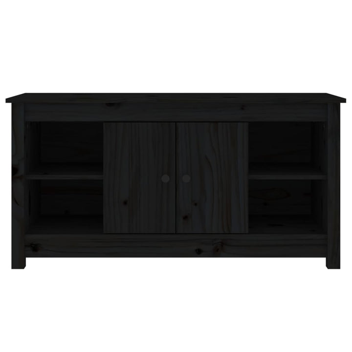 Tv-Bänk 103X36,5X52 Cm Massiv Furu
