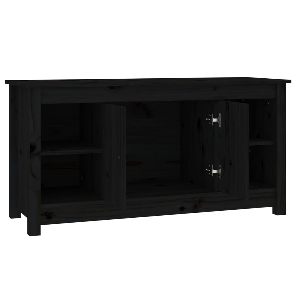 Tv-Bänk 103X36,5X52 Cm Massiv Furu