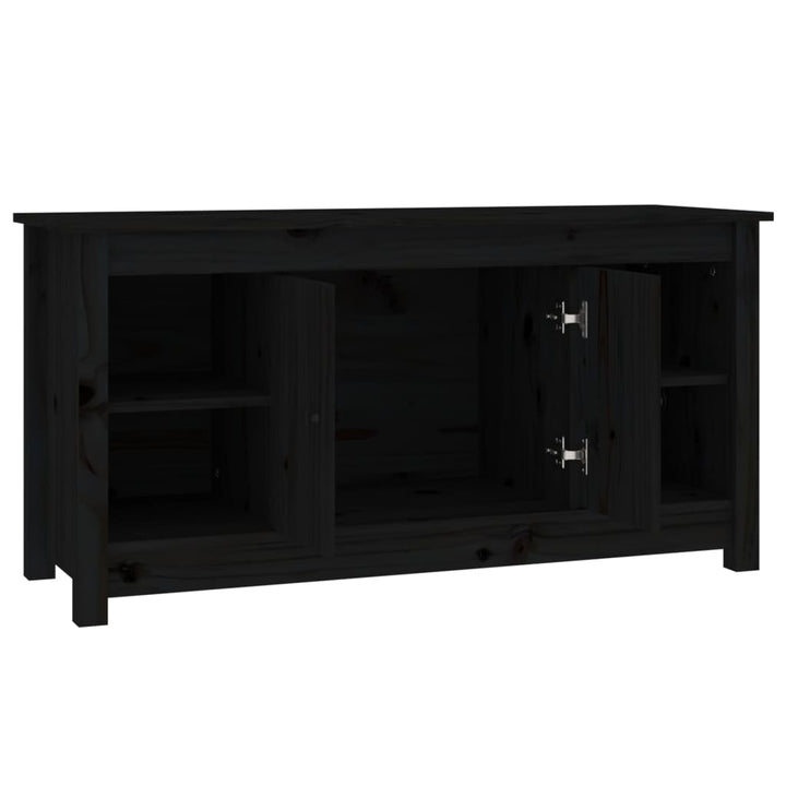 Tv-Bänk 103X36,5X52 Cm Massiv Furu