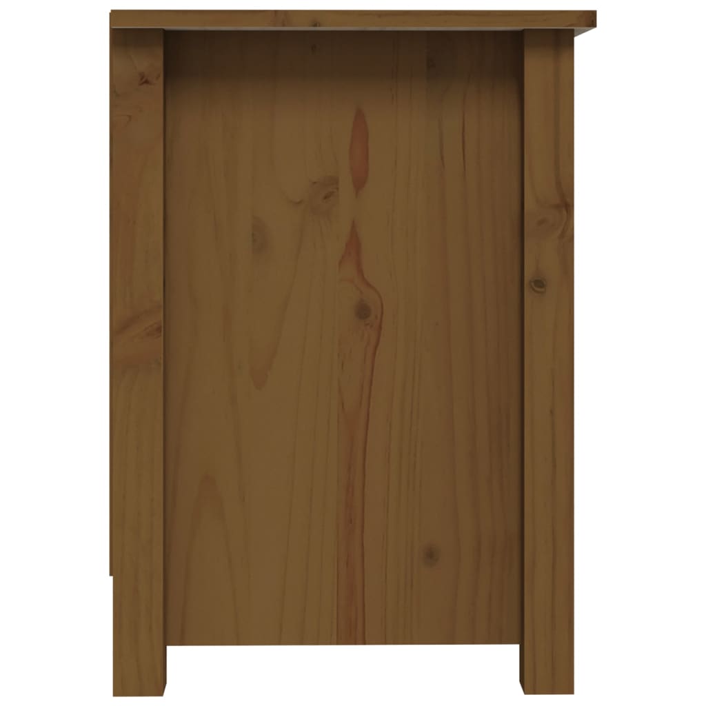 Tv-Bänk 70X36,5X52 Cm Massiv Furu