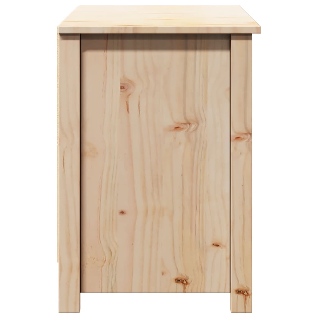 Tv-Bänk 103X36,5X52 Cm Massiv Furu