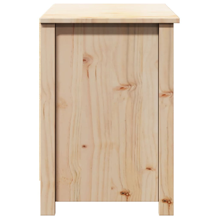 Tv-Bänk 103X36,5X52 Cm Massiv Furu