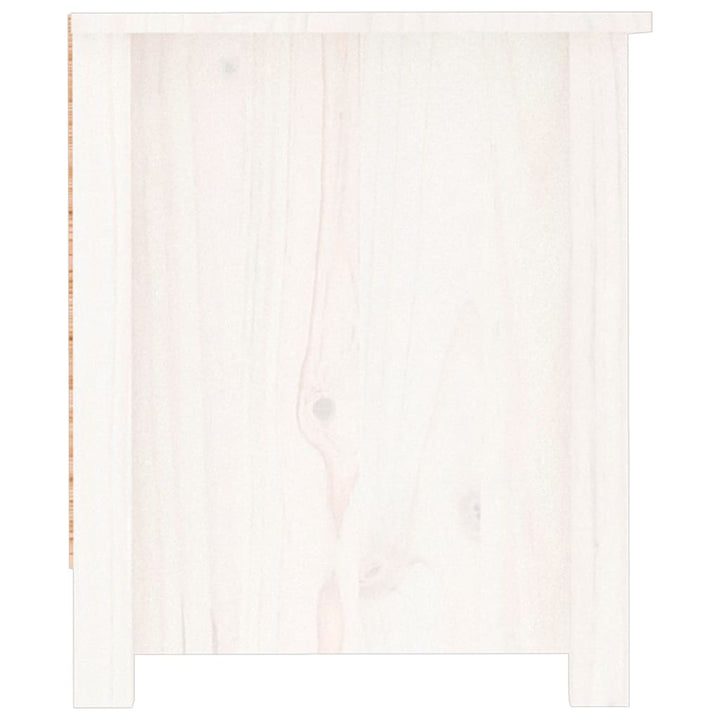 Skoskåp 110X38X45,5 Cm Massiv Furu