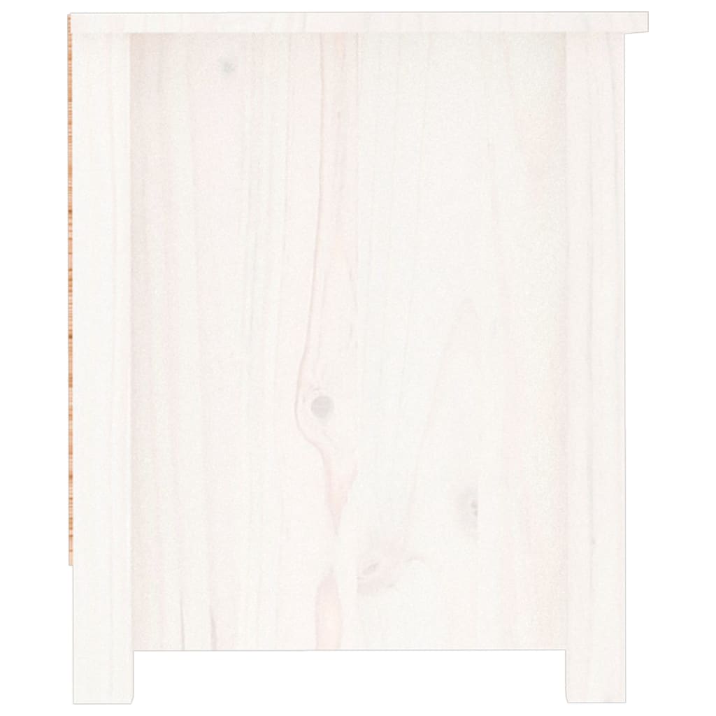 Skoskåp 110X38X45,5 Cm Massiv Furu