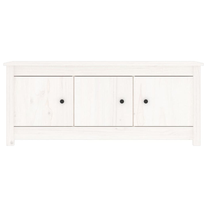 Skoskåp 110X38X45,5 Cm Massiv Furu
