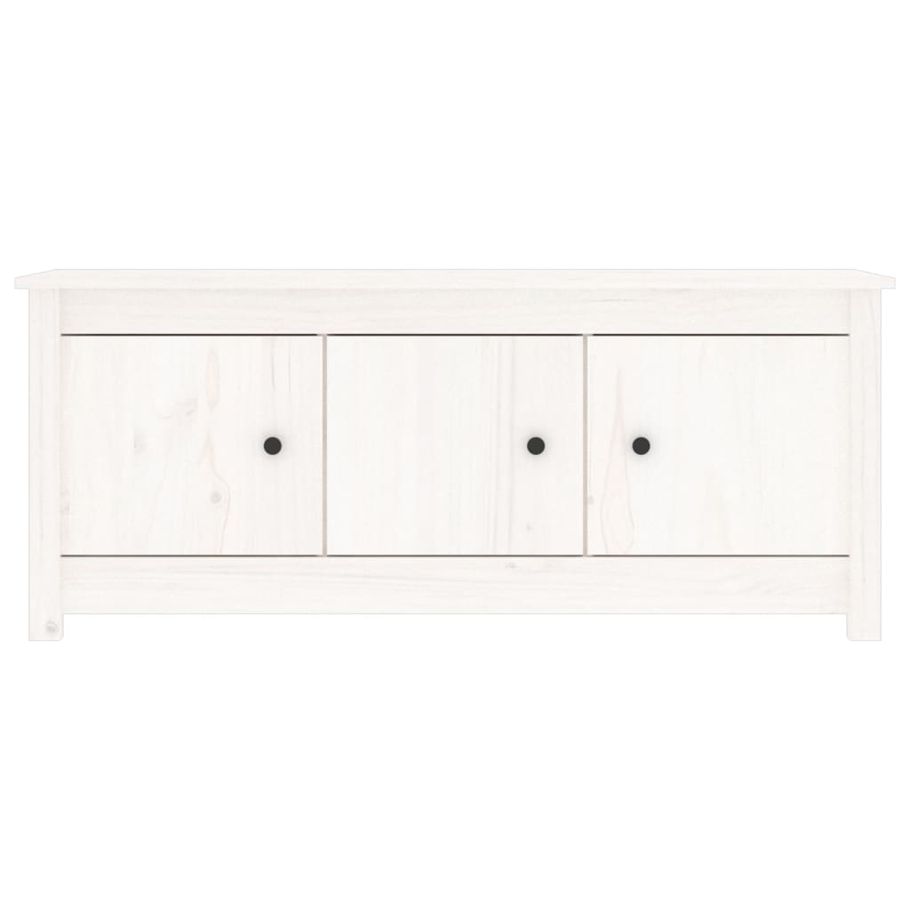Skoskåp 110X38X45,5 Cm Massiv Furu
