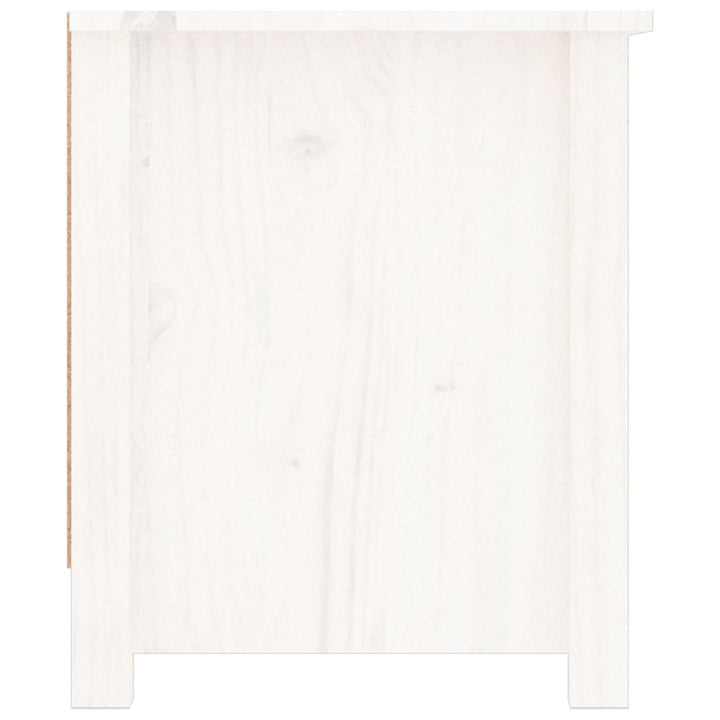 Skoskåp 110X38X45,5 Cm Massiv Furu