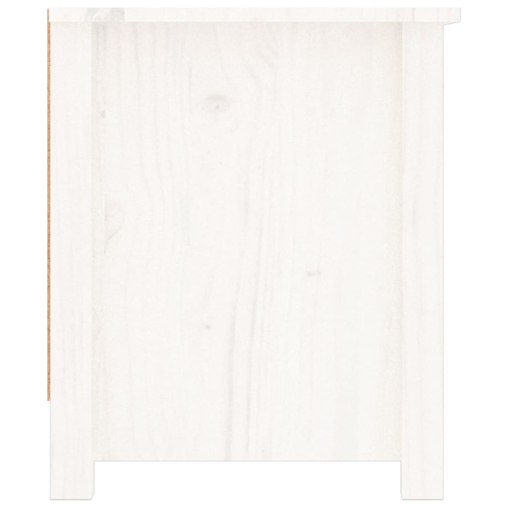 Skoskåp 110X38X45,5 Cm Massiv Furu