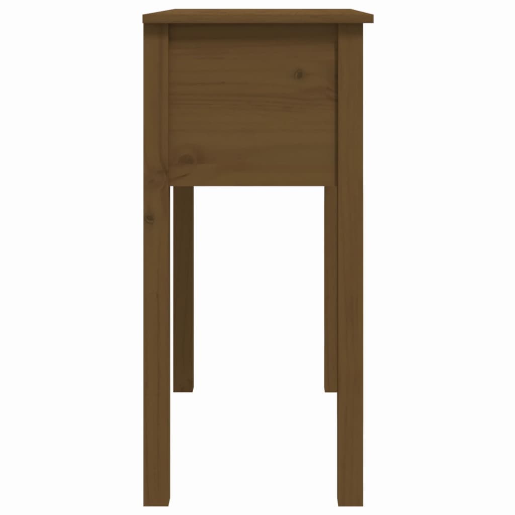 Konsolbord 70X35X75 Cm Massiv Furu