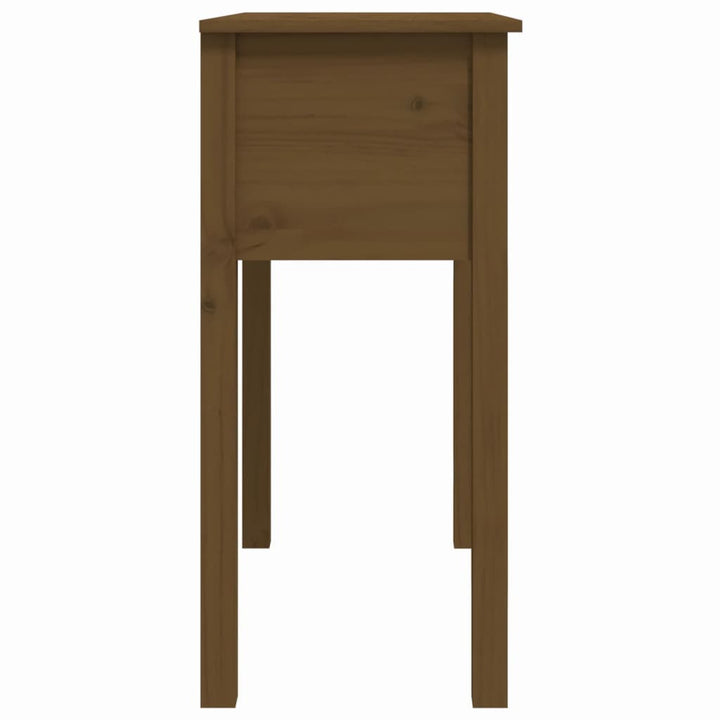 Konsolbord 70X35X75 Cm Massiv Furu