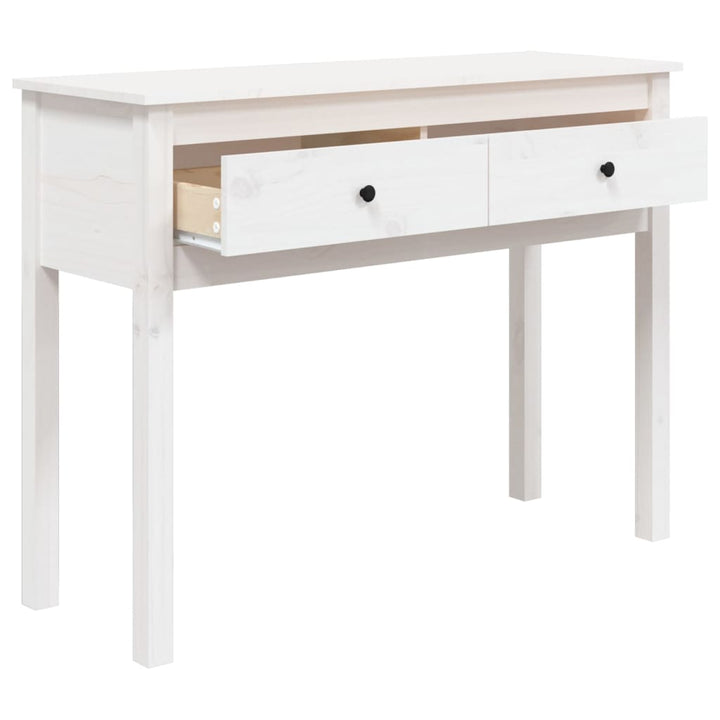 Konsolbord 100X35X75 Cm Massiv Furu