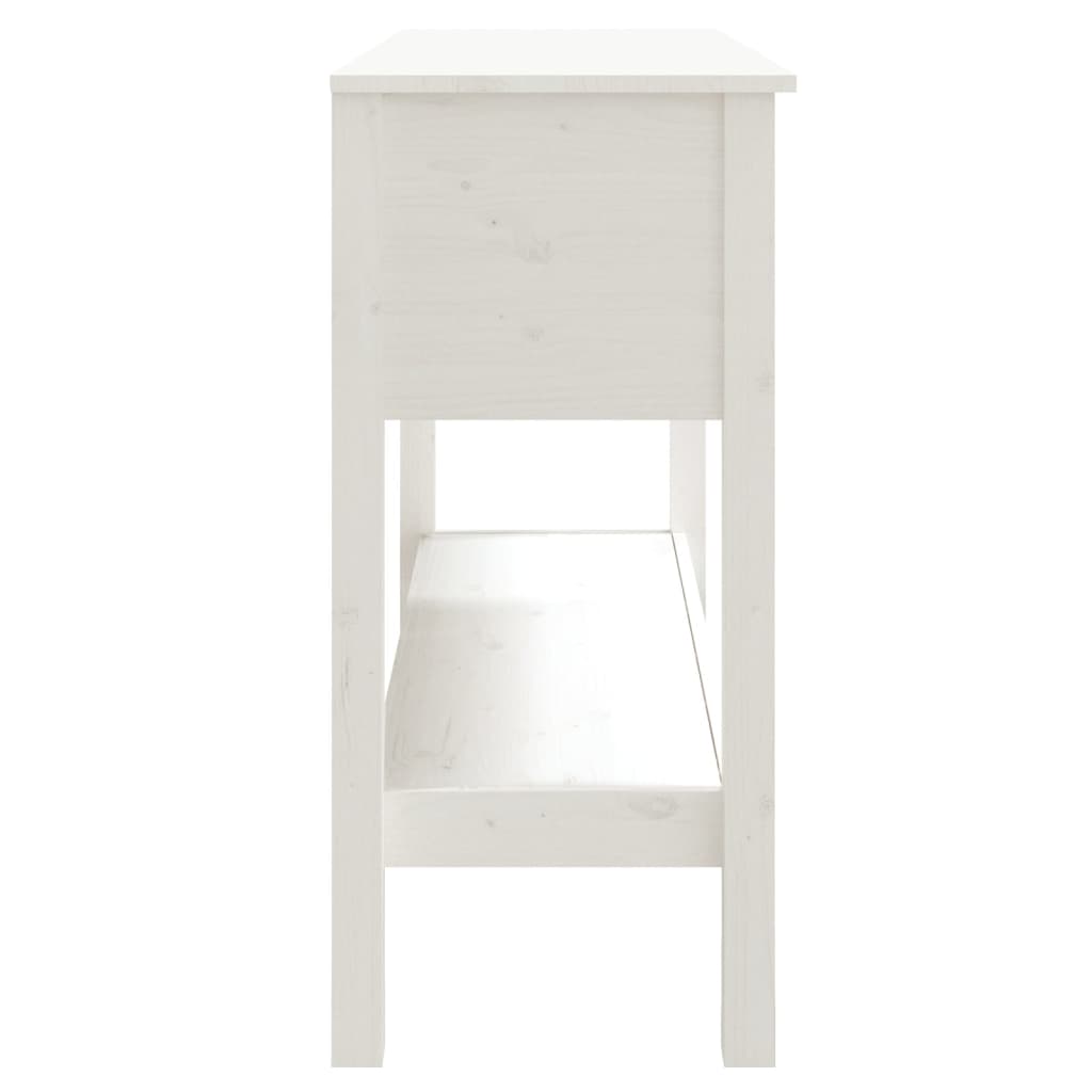 Konsolbord 100X35X75 Cm Massiv Furu
