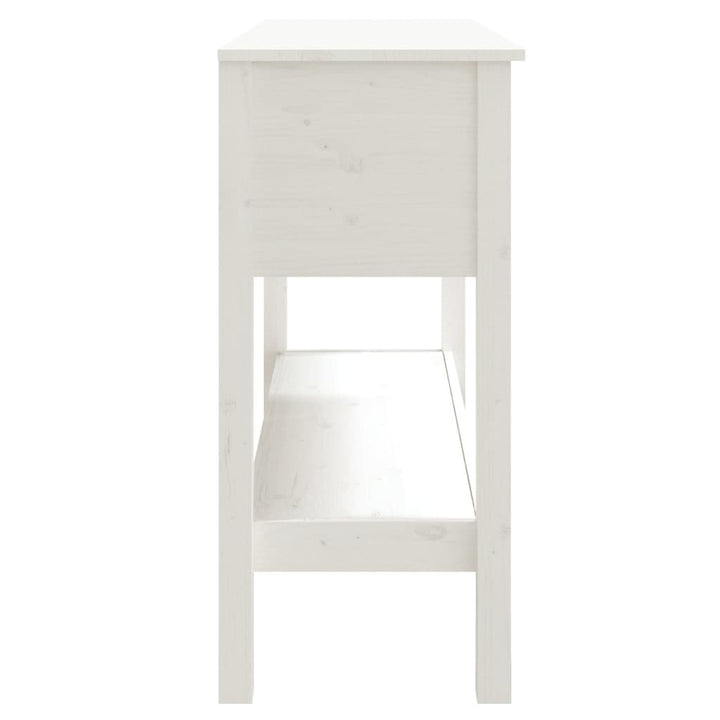 Konsolbord 100X35X75 Cm Massiv Furu