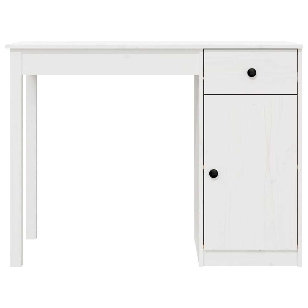 Skrivbord 100X50X75 Cm Massiv Furu