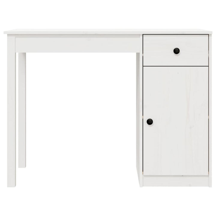 Skrivbord 100X50X75 Cm Massiv Furu