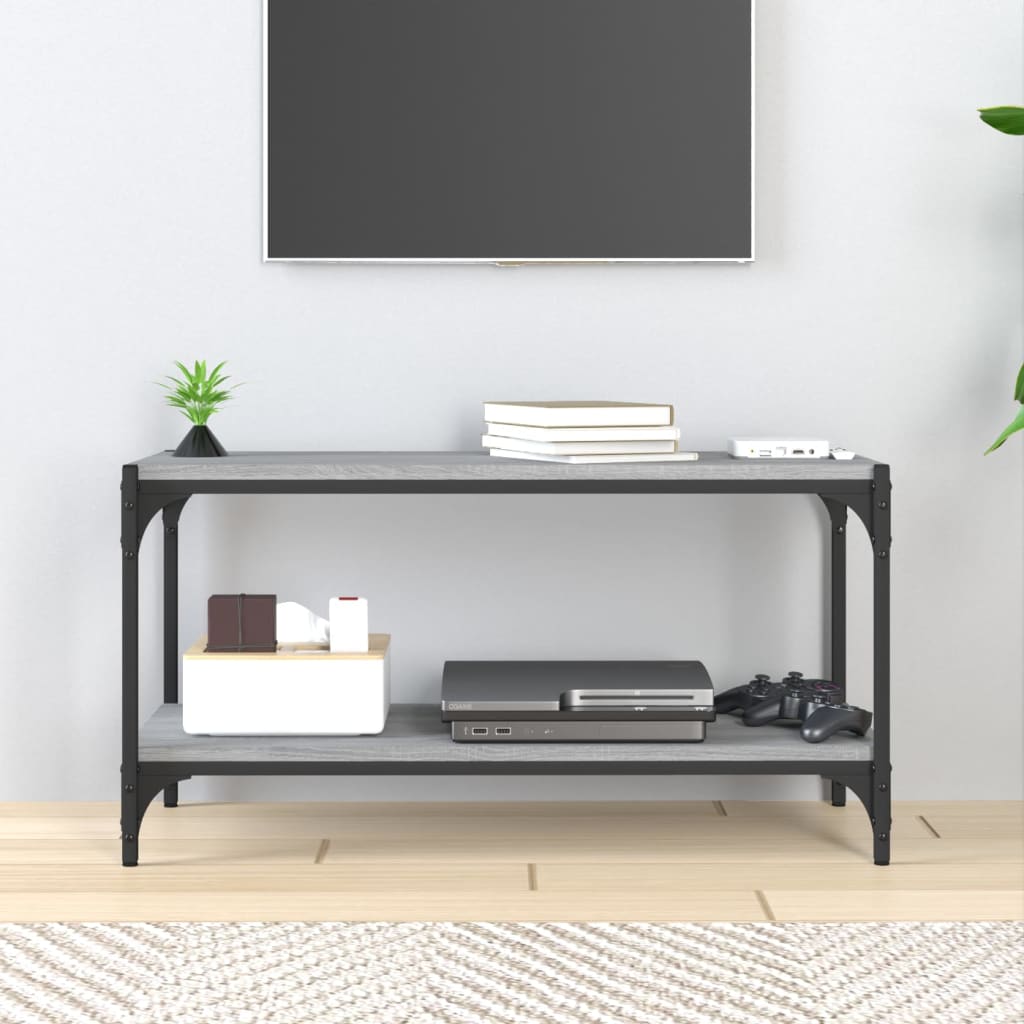 Tv-Bänk 80X36X50 Cm Konstruerat Trä