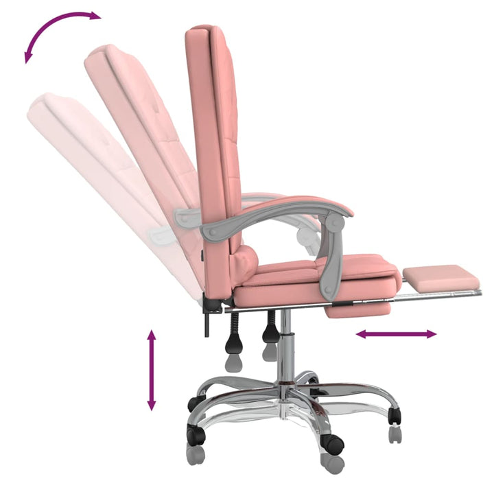 Kontorsstol Med Massage Konstläder