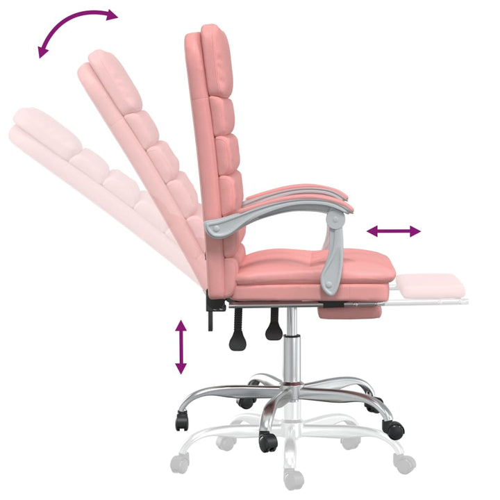 Kontorsstol Med Massage Konstläder