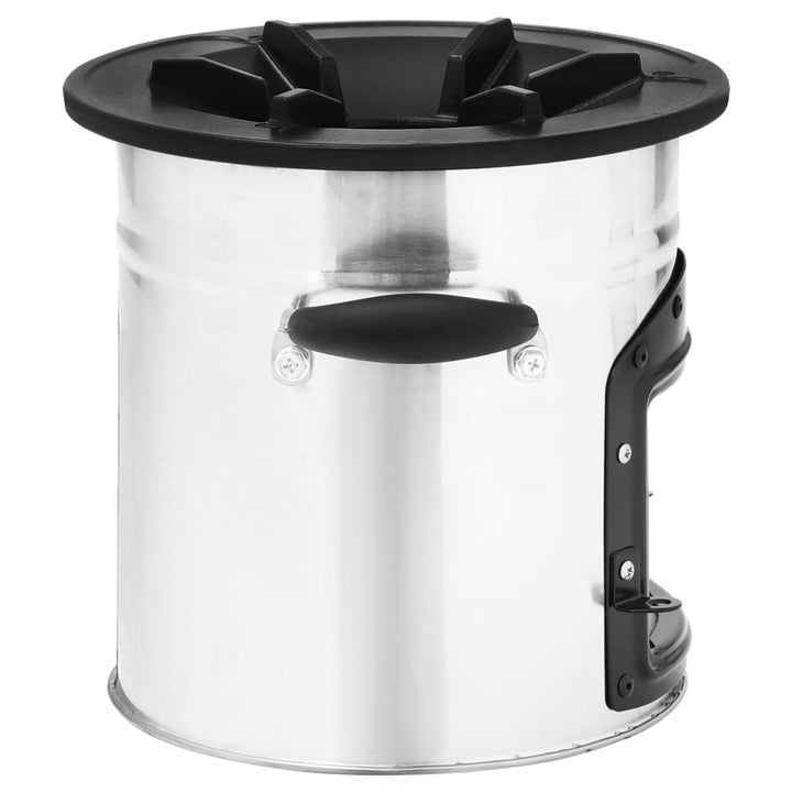 Vedeldad Campingspis Silver 45,5X33X25,5 Cm Rostfritt Stål