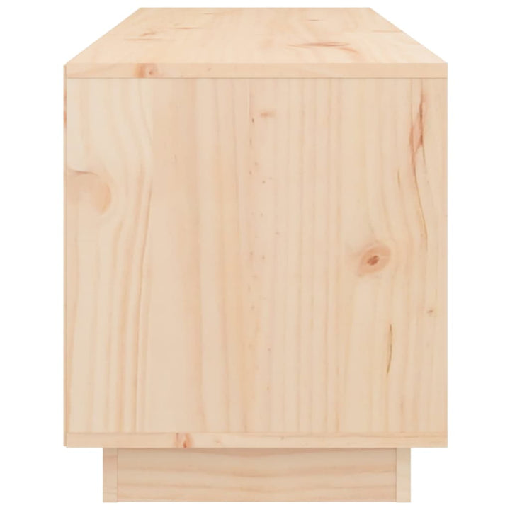 Tv-Bänk 105X34X40 Cm Massiv Furu