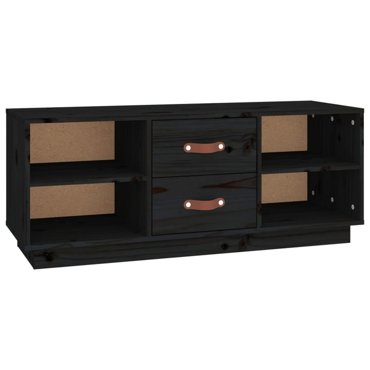 Tv-Bänk 100X34X40 Cm Massiv Furu