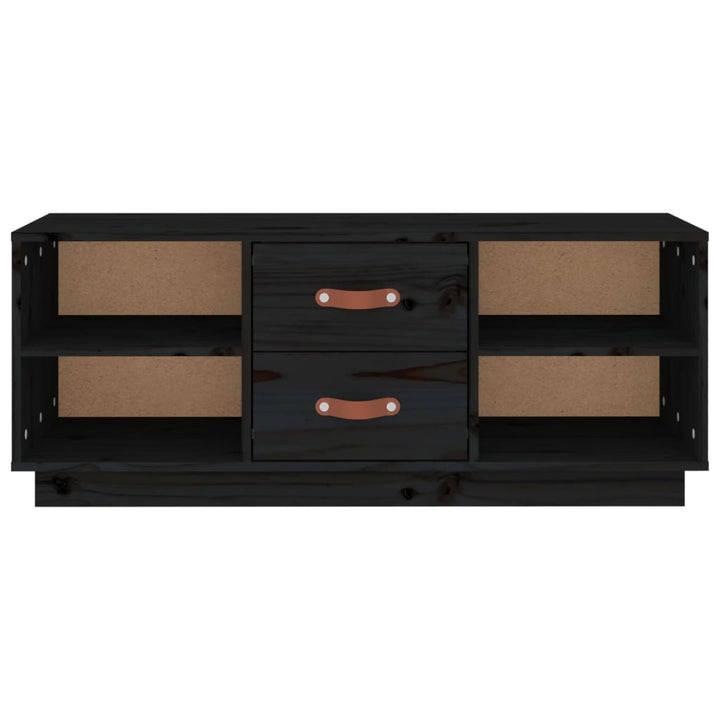 Tv-Bänk 100X34X40 Cm Massiv Furu
