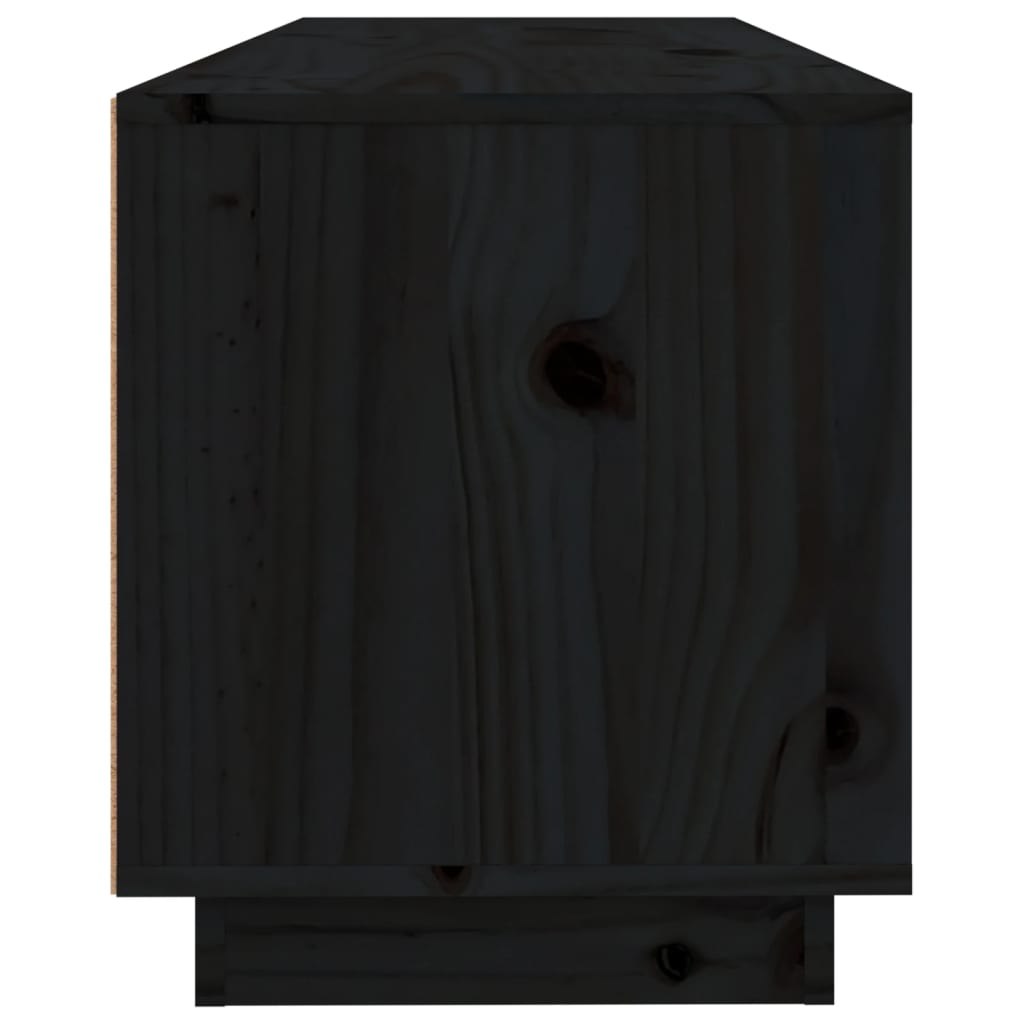 Tv-Bänk 100X34X40 Cm Massiv Furu